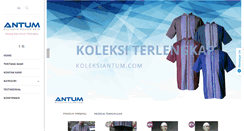 Desktop Screenshot of koleksiantum.com